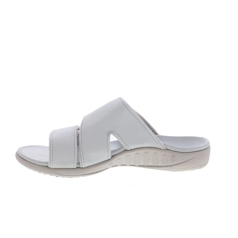 Spenco Kholo Nuevo SP1064GGR Womens Gray Wide Synthetic Slides Sandals Shoes