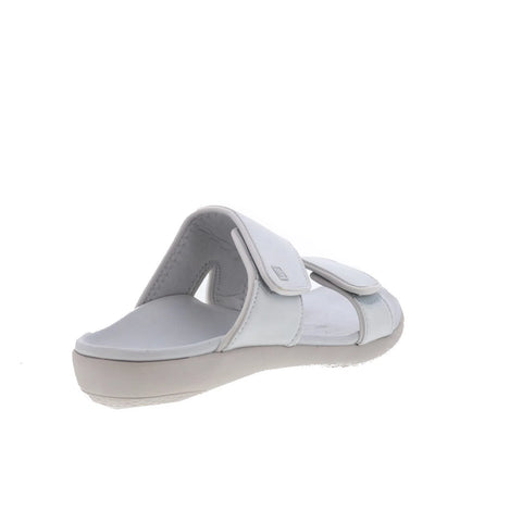 Spenco Kholo Nuevo SP1064GGR Womens Gray Wide Synthetic Slides Sandals Shoes