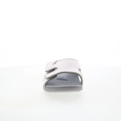Spenco Kholo SP1145WHT Womens White Synthetic Slip On Slides Sandals Shoes