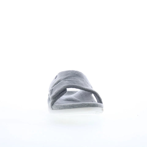 Spenco Kholo Visa Slipper SP1052CHR Womens Gray Slides Sandals Shoes