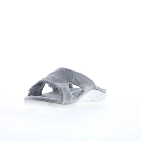 Spenco Kholo Visa Slipper SP1052CHR Womens Gray Slides Sandals Shoes