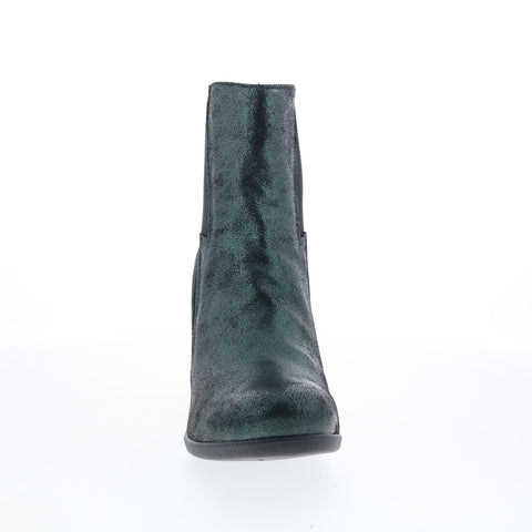 Fly London Kimi KIMI979FLY-002 Womens Green Leather Ankle & Booties Boots