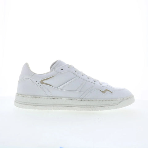 Greats Kingston KING01SG-84D Mens White Leather Lifestyle Sneakers Shoes