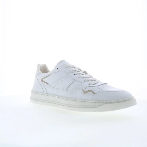 Greats Kingston KING01SG-84D Mens White Leather Lifestyle Sneakers Shoes