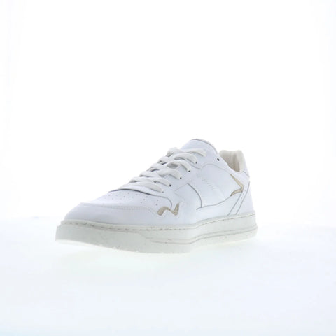 Greats Kingston KING01SG-84D Mens White Leather Lifestyle Sneakers Shoes
