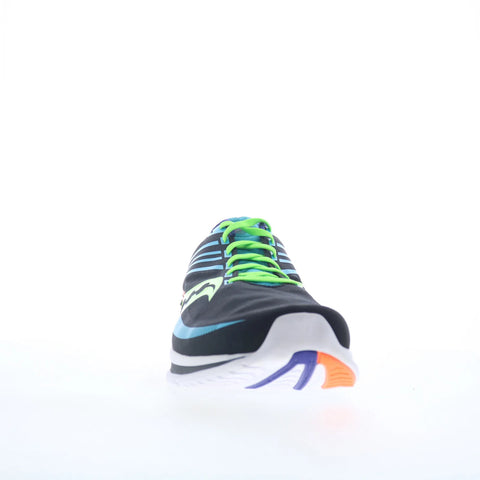 Saucony Kinvara 12 S20619-25 Mens Black Mesh Lace Up Athletic Running Shoes