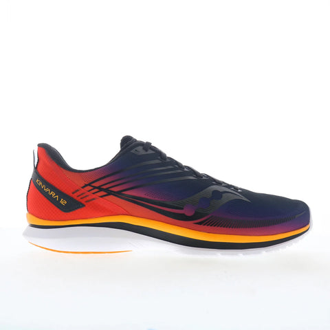 Saucony Kinvara 12 S20619-86 Mens Purple Mesh Lace Up Athletic Running Shoes
