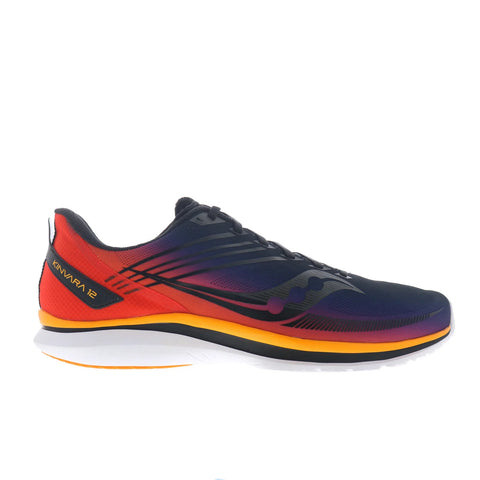 Saucony Kinvara 12 S20619-86 Mens Purple Mesh Lace Up Athletic Running Shoes