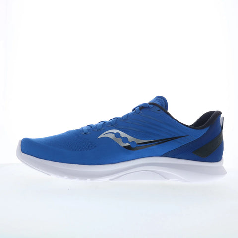 Saucony Kinvara 12 S20619-88 Mens Blue Mesh Lace Up Athletic Running Shoes
