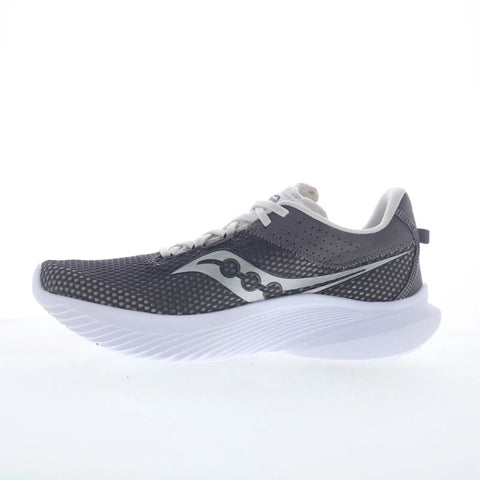 Saucony Kinvara 14 S10823-121 Womens Gray Mesh Lace Up Athletic Running Shoes