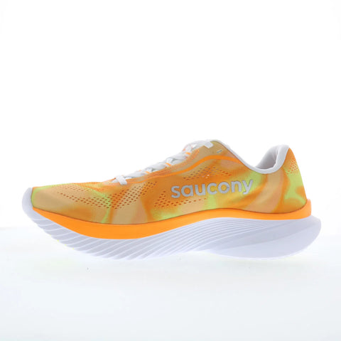 Saucony Kinvara 15 S10967-130 Womens Orange Mesh Lace Up Athletic Running Shoes