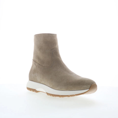 Aquatalia Kit TW5KITO1 Womens Beige Suede Slip On Ankle & Booties Boots