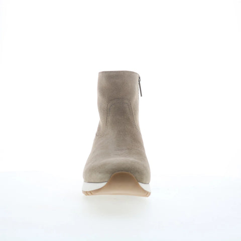Aquatalia Kit TW5KITO1 Womens Beige Suede Slip On Ankle & Booties Boots