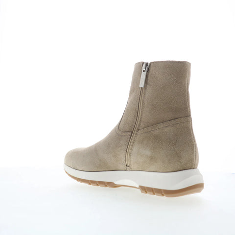 Aquatalia Kit TW5KITO1 Womens Beige Suede Slip On Ankle & Booties Boots