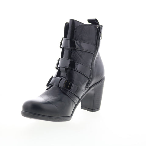 Fly London Klea KLEA012FLY-000 Womens Black Leather Ankle & Booties Boots