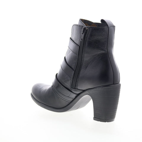 Fly London Klea KLEA012FLY-000 Womens Black Leather Ankle & Booties Boots