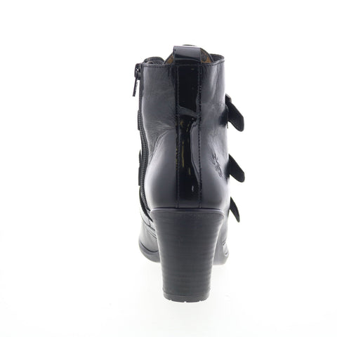 Fly London Klea KLEA012FLY-000 Womens Black Leather Ankle & Booties Boots