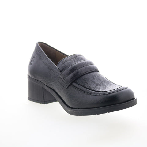 Fly London Kola KOLA018FLY-005 Womens Black Loafers & Slip Ons Casual Shoes