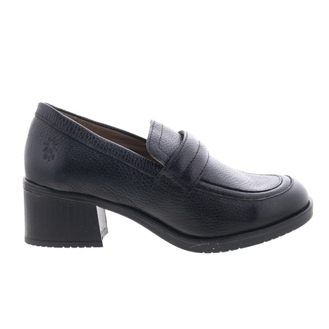 Fly London Kola KOLA018FLY-005 Womens Black Loafers & Slip Ons Casual Shoes