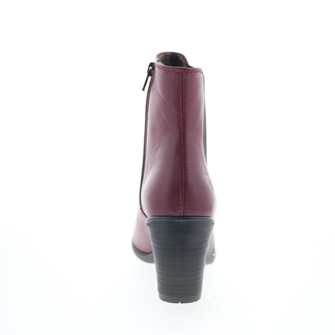 Fly London Koll KOLL148FLY-005 Womens Burgundy Leather Ankle & Booties Boots