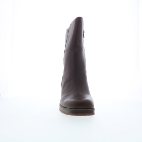 Korks Moergan KR0023123 Womens Brown Leather Ankle & Booties Boots