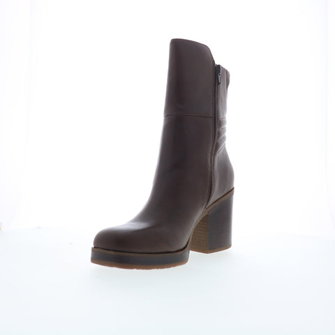 Korks Moergan KR0023123 Womens Brown Leather Ankle & Booties Boots