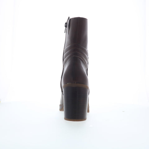 Korks Moergan KR0023123 Womens Brown Leather Ankle & Booties Boots