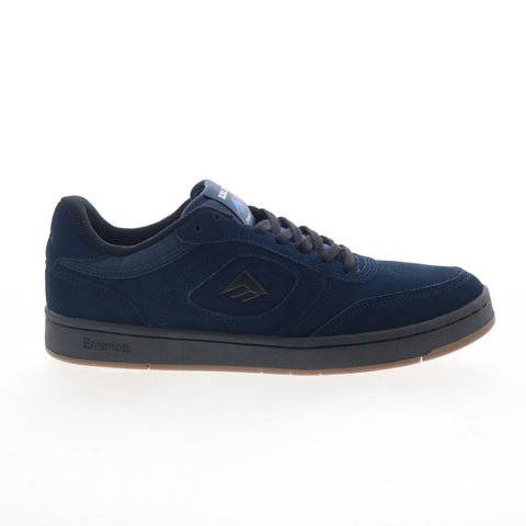 Emerica KSL III 6102000144402 Mens Blue Suede Skate Inspired Sneakers Shoes