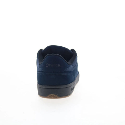 Emerica KSL III 6102000144402 Mens Blue Suede Skate Inspired Sneakers Shoes