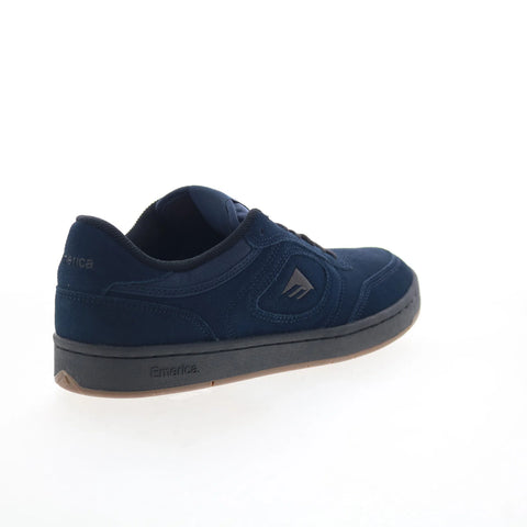 Emerica KSL III 6102000144402 Mens Blue Suede Skate Inspired Sneakers Shoes