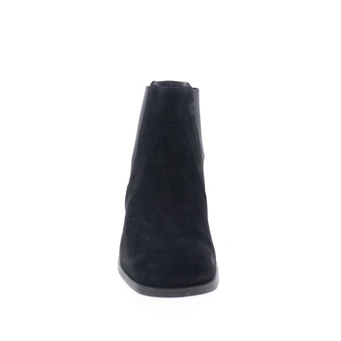 Aquatalia Tamera Waterproof L382501 Womens Black Suede Ankle & Booties Boots