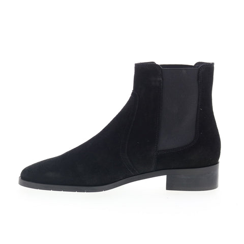Aquatalia Tamera Waterproof L382501 Womens Black Suede Ankle & Booties Boots
