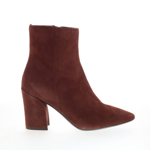 Aquatalia Palomina Black Waterproof Womens Brown Ankle & Booties Boots