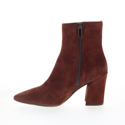 Aquatalia Palomina Black Waterproof Womens Brown Ankle & Booties Boots