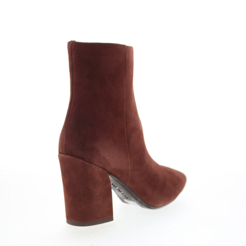Aquatalia Palomina Black Waterproof Womens Brown Ankle & Booties Boots