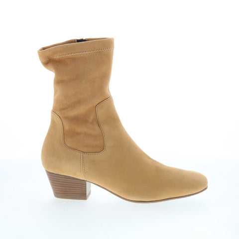 Aquatalia Sandi Waterproof L431934 Womens Brown Suede Ankle & Booties Boots