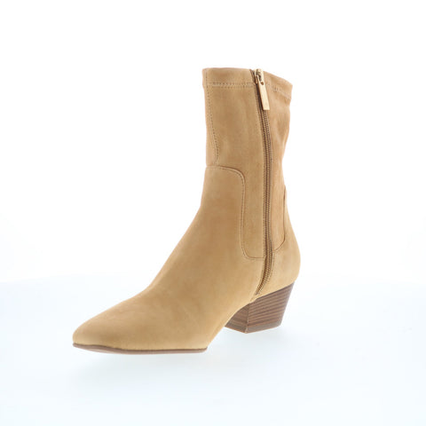 Aquatalia Sandi Waterproof L431934 Womens Brown Suede Ankle & Booties Boots