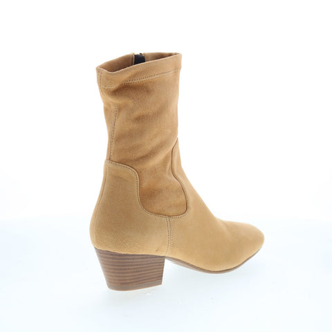 Aquatalia Sandi Waterproof L431934 Womens Brown Suede Ankle & Booties Boots