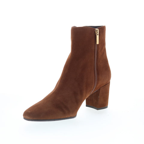 Aquatalia Dalia Waterproof L443534 Womens Brown Suede Ankle & Booties Boots