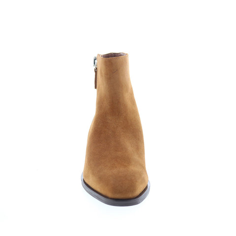 Aquatalia Felice Waterproof L467532 Womens Brown Suede Ankle & Booties Boots