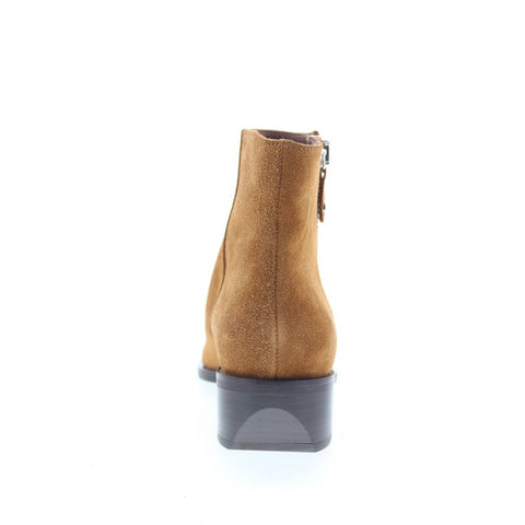 Aquatalia Felice Waterproof L467532 Womens Brown Suede Ankle & Booties Boots