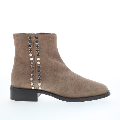 Aquatalia Nario Waterproof L484354 Womens Gray Suede Ankle & Booties Boots