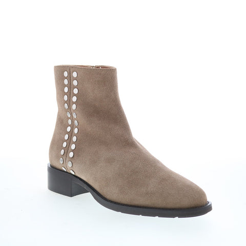 Aquatalia Nario Waterproof L484354 Womens Gray Suede Ankle & Booties Boots