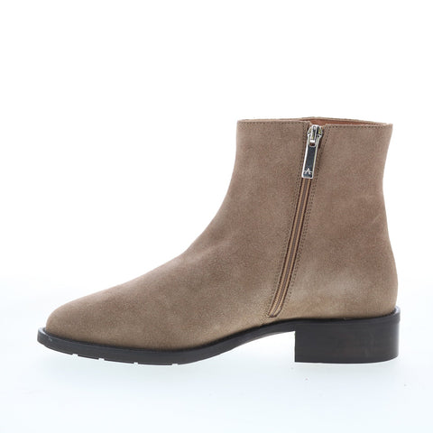 Aquatalia Nario Waterproof L484354 Womens Gray Suede Ankle & Booties Boots