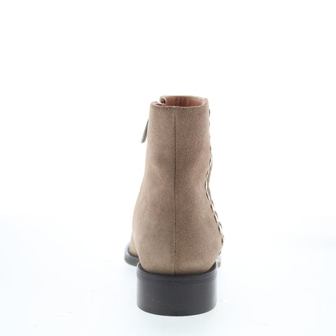 Aquatalia Nario Waterproof L484354 Womens Gray Suede Ankle & Booties Boots