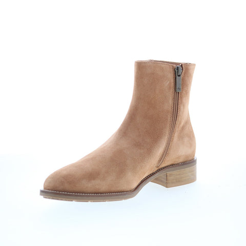 Aquatalia Nario Waterproof L484334 Womens Brown Suede Ankle & Booties Boots