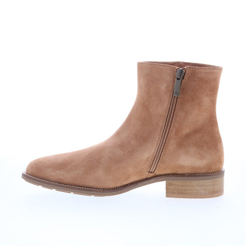 Aquatalia Nario Waterproof L484334 Womens Brown Suede Ankle & Booties Boots