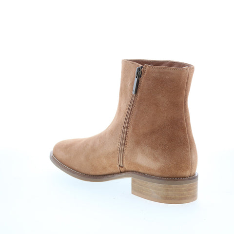 Aquatalia Nario Waterproof L484334 Womens Brown Suede Ankle & Booties Boots