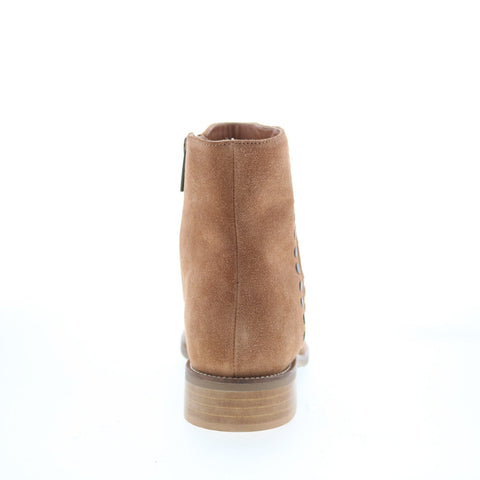 Aquatalia Nario Waterproof L484334 Womens Brown Suede Ankle & Booties Boots