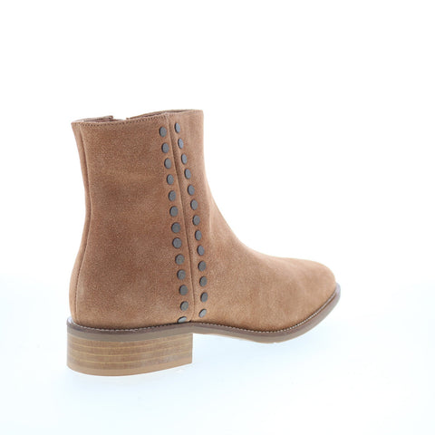 Aquatalia Nario Waterproof L484334 Womens Brown Suede Ankle & Booties Boots